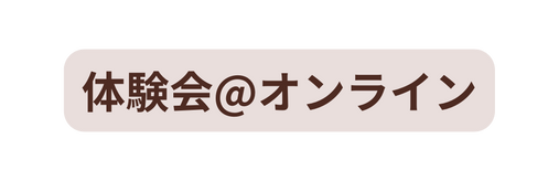 体験会 オンライン